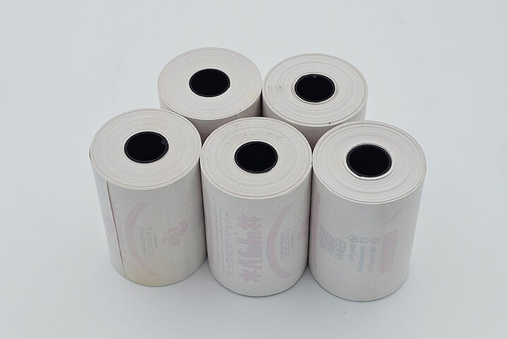 رول 6 سانتیمتری سفید پشت چاپدار (حرارتی)