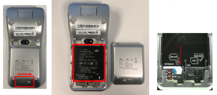 باتری مخصوص کارتخوان پکس A920 و A910 | اورجینال با ظرفیت بالا | گارانتی پوزتو